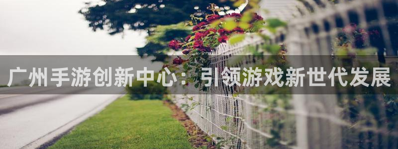 安信15娱乐：广州手游创新中心：引领游戏新世代发展